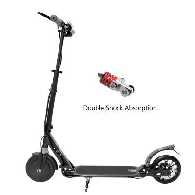 China Unisex Safe Shock Absorption Double Motor 180w Electric Scooter Adult Children Use Folding Electric Scooter for sale