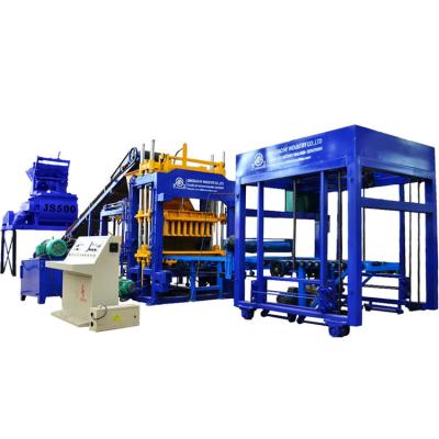 China Building Material Shops QT5-15 Full Automatic Cement Brick Making Machine Concrete Paving Blocks Hollow Block Machine Price In Bangladesh for sale