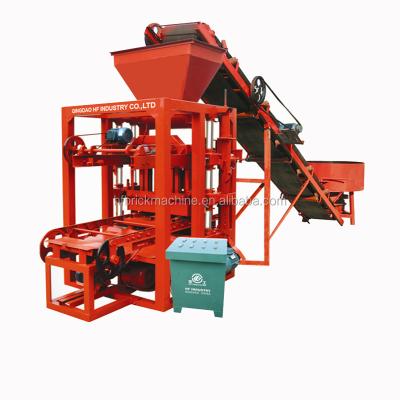 China Platform vibration qtj4-26 second hand paver block machine startop brick interlocking machine for sale