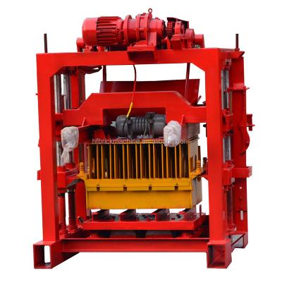 China QT4-40 manual sand/tiger stone compressed earth block molding machine price concrete/crushed/fly ash/dust in Sri Lanka for sale