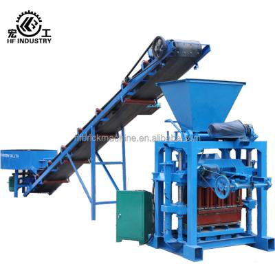 China Concrete hollow solid concrete maquina block machine price CONCRETE de Para hacer blocs de concreto QT4-35 for sale