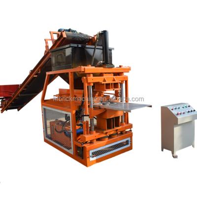 China HF2-10 eco friendly CONCRETE bricks full automatic interlocking clay block making machine,solid mud brick making machine price for sale