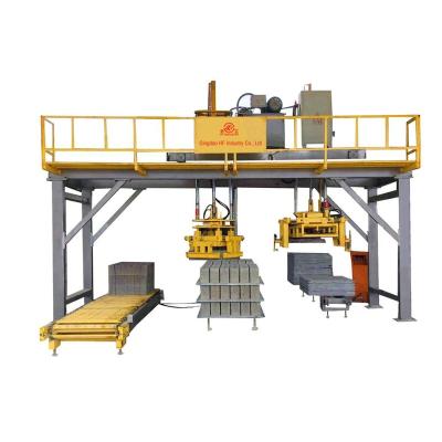 China Building Material Shops Full Automatic Concrete Block Palletizer Packing Machine Price for sale