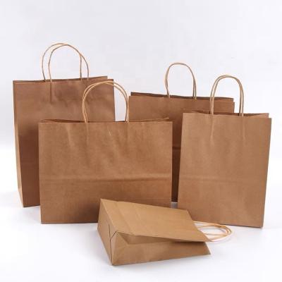 China Best Selling Reusable Cheap Price Logo Printing Carry Handle Shopping Color Paper Bag Manufacturer for sale