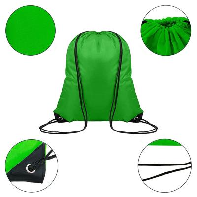 China Universal Eco-friendly Outdoors/Travel/Sport/School/Convenient Eco Friendly Nonwoven Backpacks Shopping String Draw String Bag With Logo for sale