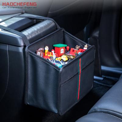 China Folding Collapsible Storage Box Rectangle Armrest Haochefeng Store Content Arm Rest Accessories Center Seatmiddle Bag for sale