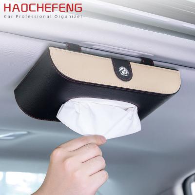 China Wholesale CLASSIC Tissue Paper Box High Grade Car Refill Case Tissue Holder Box Cover for sale