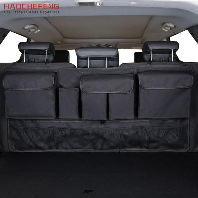 China Universal Business Haochefeng Car Accessories Bag Larger Capacity Trunk Storage Organizer Auto Pokits for sale