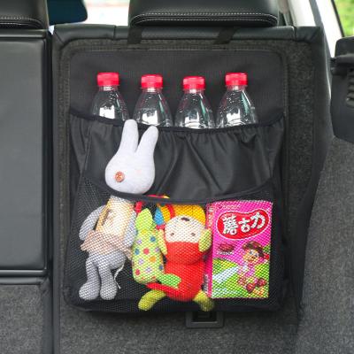 China Polyester Car Trunk Seat Organizer Storage Hanging Bag For Hatchback Sedan SUV Sportback Coupe Hatchback for sale