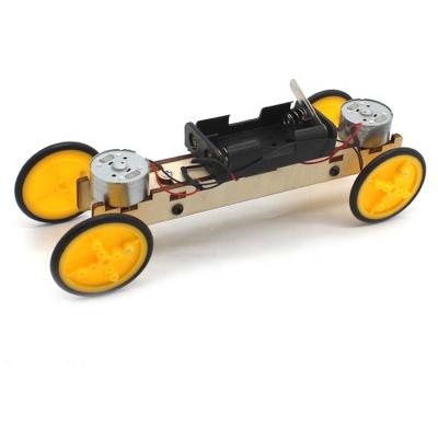 China Educational DIY Toys 2021 Wooden Handmade Car DIY Toy Steam Assembling Educational Toys Toys for sale