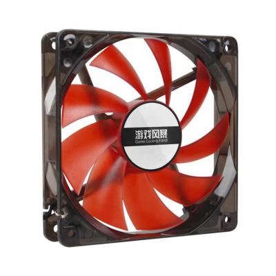 China Quiet Fan 12cm Gaming Desktop FANS For Frame Installation 12cm*12cm*2.5cm for sale