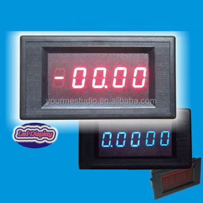 China Specialty Manufacturer Four Half Significant DC5A Led Digital Current Ammeter YMD00516 for sale