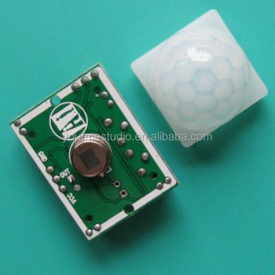 China Wholesales Good Quality HC-SR501 Human Body Pyroelectric Infrared Sensor Module YMD00321 for sale