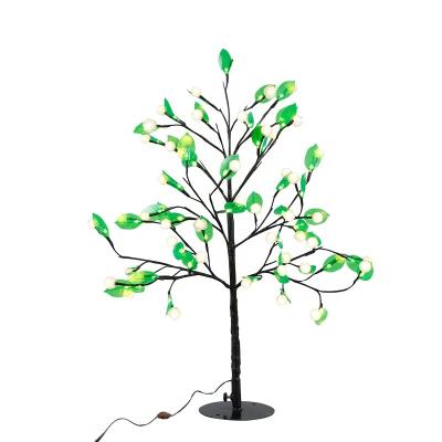 China Simulation Tree Light 80cm Festival Home Decor Christmas Led Ball Bonsai Twig Branch Tree Light Table Lamp for sale