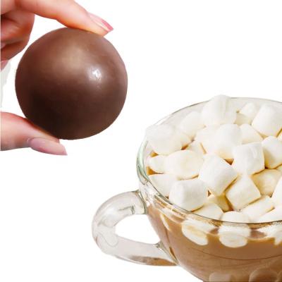 China Wholesale Prices Quick Drink Hot Chocolate Cocoa Bombs with Mini Marshmallows BALL for sale