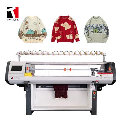 Cina Customized Jacquard Sweater Flat Knitting Machine Computerized in vendita