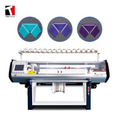 China 6 Yarn Feeders Collar Flat Knitting Machine , 1KW Automatic Knitter Machine for sale