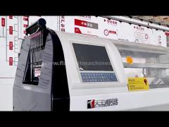 Single system flat knitting machine