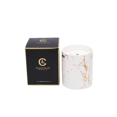 China Best Selling Scented Candles For Wholesale Ceramic Candle Vessels Soy Wax For Aromatherapy Candles for sale