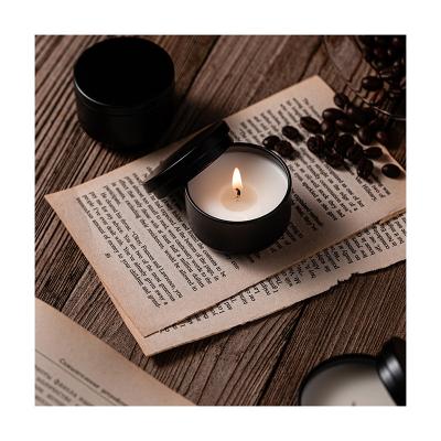 China Hot Sale Romantic Scented Mood Candlelight Dinner Table Decoration Gift with Lid Scented Candle for sale