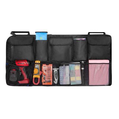 China Wholesale Hot Sale Car Organizer Bag Car Trunk New Simple Color Without Pattern New for sale