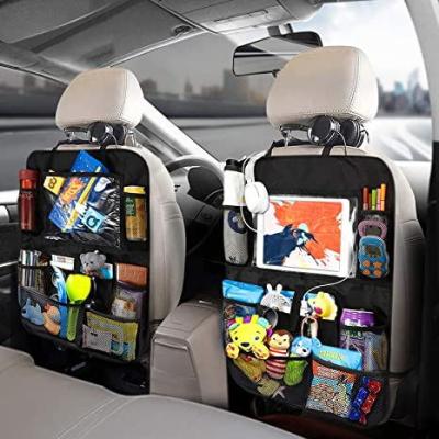 China Simple color without pattern wholesale high quality multifunctional car storage hanging bag for sale