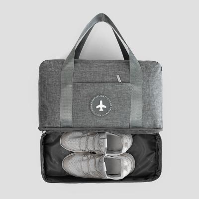 China Wholesale Fashion Travel Sports Hanging Bag With Shoes Compartment for sale