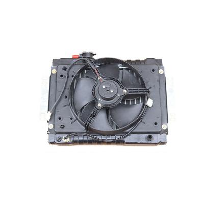 China Three Wheeler Motorcycle Tricycle Water Cooling Fan Radiator From Bikes Radiator Factory Wholesale for sale