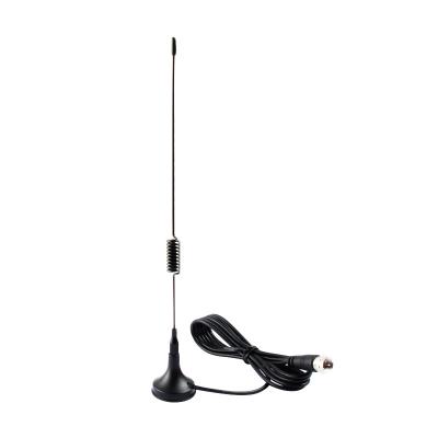 China Product 433MHz Brass Main Product 433MHz FM Radio Antenna UHF Omni Brass Spring 3dBi Indoor Magnetic Antenna Supplier for sale