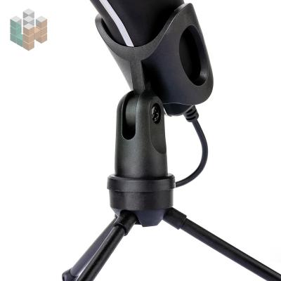 China Economical USB Microphone for Zoom Video Meeting Online Class on PC Computer, Desktop MIC Metal Condenser with Gain Control for Windows for sale