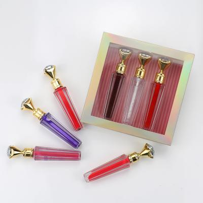 China Cruelty Waterproof Durable Crystal Lip Plumper Gloss Hydrating Shimmer Free for sale