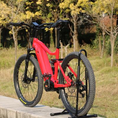 China New Sale 48V 1000W Mid Drive Mtb 27.5 Motor Full Suspension Multifunctional Electric Ebike Electric Bike for sale