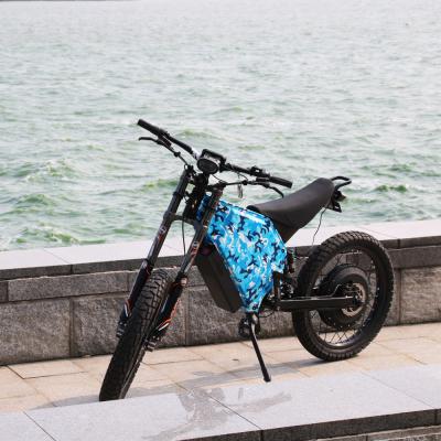 China China 72v 8000W 40ah 100km/h Big Powerful Steel Bomber Enduro Electric Bike 8KW for sale