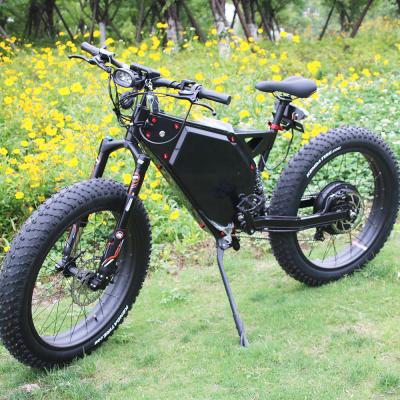 China 72V 5000w steel electric fat bike, electric fat bike, 26 inch tire ebike for sale