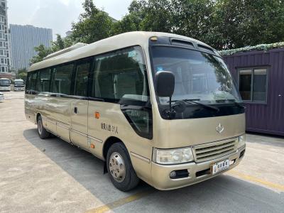 China 2016 Year 31 Seats Second Hand Buses Left Hand Steering Mini Used Coaster Buses for sale