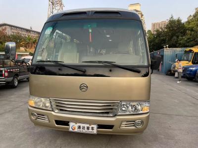 China Golden Dragon Small Used Coaster Bus Mini 23 Seats Passenger Used Coach Bus for sale