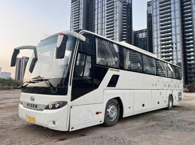 Cina Autobus di passeggeri bianco grande usato 47 posti Autobus di proprietà con tipo di trasmissione manuale in vendita