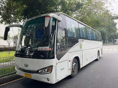 China 48 zitplaatsen Higer Gebruikte bus Diesel LHD Tweede middelgrote hand Intercity bus Te koop