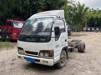 China Commercial Used Medium Duty Trucks 4X2 Manual Second Hand Isuzu Trucks for sale