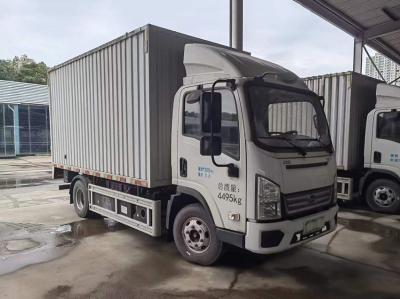 Chine Camion de chargement électrique blanc automatique reconditionné avec 2 portes à vendre