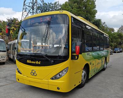 China Electric used City Bus new shuchi new energy 62/31seats LHD city bus public transport china bus zu verkaufen