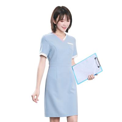 China Eco-friendly China Doctor Nurse Scrub Dresses Girl Casual Wear Woman Clothing for sale