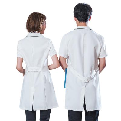 China Factory Direct Selling High Quality White Hospital Lab Eco-Friendly Medical Coat Doctor Nurse Uniform Scrub Clothes for sale