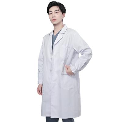 China Wholesale Eco-Friendly Coat Professional White Uniform Doctor Consultation Male And Female The Same Style for sale