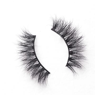 China High Quality Long Hot Sale Natural 3D Mink False Eyelash With Private Label Box for sale