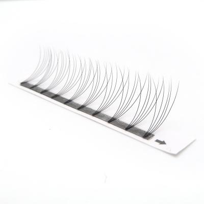 China Natural Individual Long Single Eye Lash Extensions Premade Lash Extension for sale