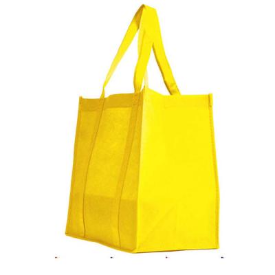 China High Quality Durable/Recyclable/Folding Non Logo Customization Pattern Customization Shipping Grocery Woven Fabric Bag for sale