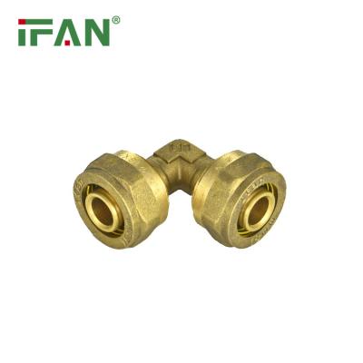 China Pipe Lines Connect IFAN High Quality Tubing Materials Brass Compression Fitting 16-32mm for sale