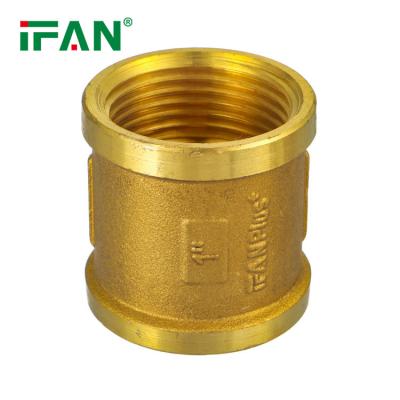 China IFANPlus Durable Customized Normal Brass Brass Pipe Fittings PEX Thread Fitting Female Socket Accessories for sale