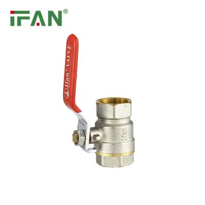 China IFAN General Wholesale 81053 Half Inch Ball Valve CW617N Custom Brass Body Ball Valve for sale